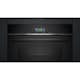 Ugn och Mikro Siemens iQ700 HB772A1B1 + BF722L1B1 Med Pyrolys och TouchControl Svart