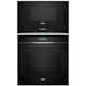 Ugn och Mikro Siemens iQ700 HB772A1B1 + BF722L1B1 Med Pyrolys och TouchControl Svart
