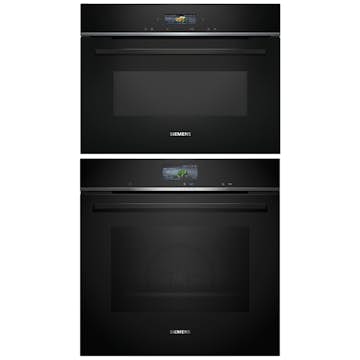 Ugn och Mikro Siemens iQ700 HB776G3B2S + CE732GXB1 Med WiFi