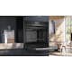 Ugn och Mikro Siemens iQ700 HR736G1B1 + CM724G1B1 Ång- och Kompaktugn Svart