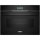 Ugn och Mikro Siemens iQ700 HM736G1B1 + CM724G1B1 Svart