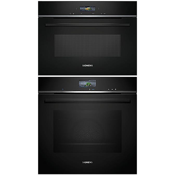 Inbyggnadsugn Siemens HR776G3B1-CM724GXB1 iQ700 Svart