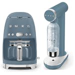 Kaffebryggare och Kolsyremaskin Smeg Storm Blue