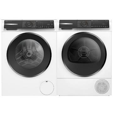 Tvättmaskin med Torktumlare BOSCH WGH256AESN-WQH245B9SN Serie 6 i-DOS Vit