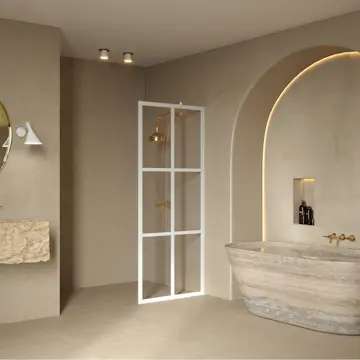 Duschvägg Hietakari Bläk 737 Paris Fast