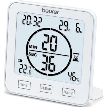 Thermo/Hygrometer Beurer HM22 Klocka