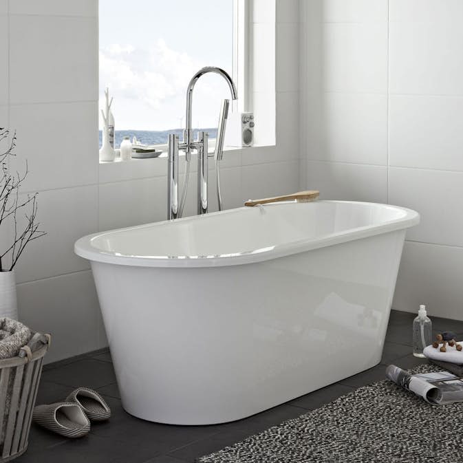 Badkar Hafa Original 160 Gjutmarmor