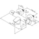 Badkarsblandare Damixa Thermixa 100 Termostat Krom 150 cc