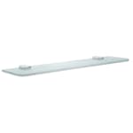 Badrumshylla Smedbo Ice OK347 Krom/Frostat Glas