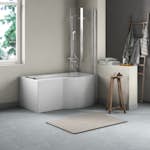 Duschbadkar Comfornette Bahamas Med Duschvägg