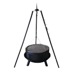Bålpanna Sunwind Grill på Stativ med Justerbart Galler