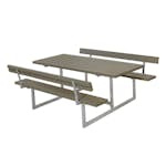 Picknickbord PLUS Basic Gråbrun Utomhus