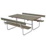 Picknickbord PLUS Classic Gråbrun Utomhus