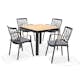Matgrupp LifestyleGarden Portals 95 cm med 4 Tree Stolar