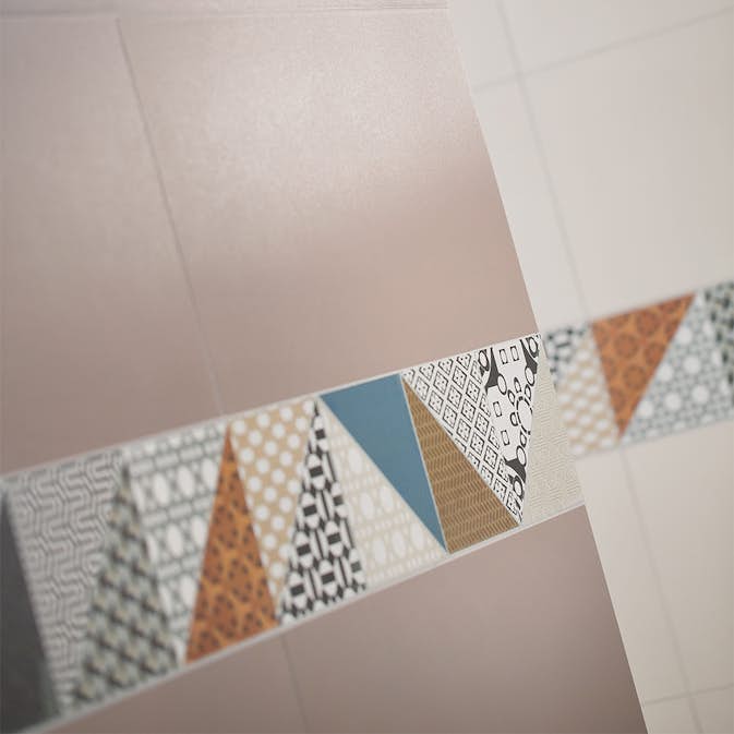 Klinker Hill Ceramic Deco Grå Matt 15x60 cm
