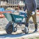 Batteridriven Skottkärra Makita LXT DCU180Z 18V utan Batteri