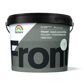 Ommålningsfärg Beckers Front 100 Vit 3L