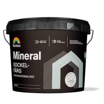 Sockelfärg Beckers Mineral Vit/Bas A