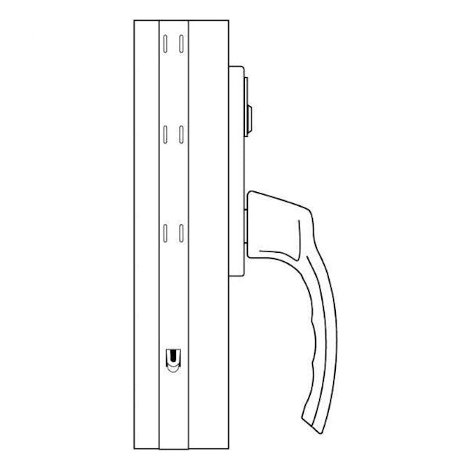 Beslagspaket Outline för 3-glas Fönsterdörrar