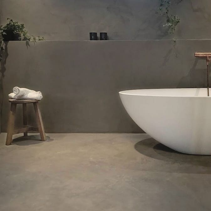 Microcement Design By Cement Badrums-kit Readymix