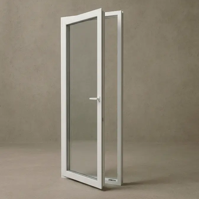 Altandörr Sveafönster Konstant PVC 3-glas Helglasad Inåtgående