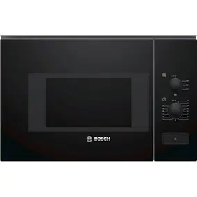 Mikrovågsugn Bosch Serie 4 BFL520MB0 Inbyggnadsmikro Svart 800W