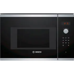 Mikrovågsugn Bosch Serie 4 BFL523MS0 Inbyggnadsmikro Rostfritt Stål 800W