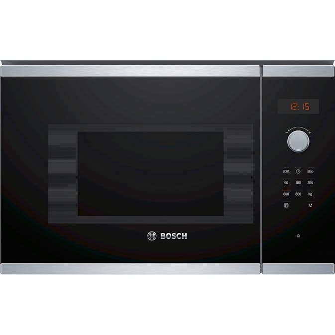 Mikrovågsugn Bosch Serie 4 BFL523MS0 Inbyggnadsmikro Rostfritt Stål 800W