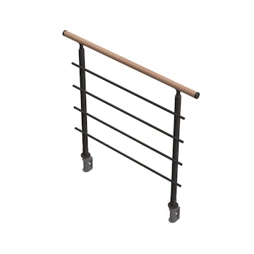 Skyddsräcke Byggera Biax Rakt