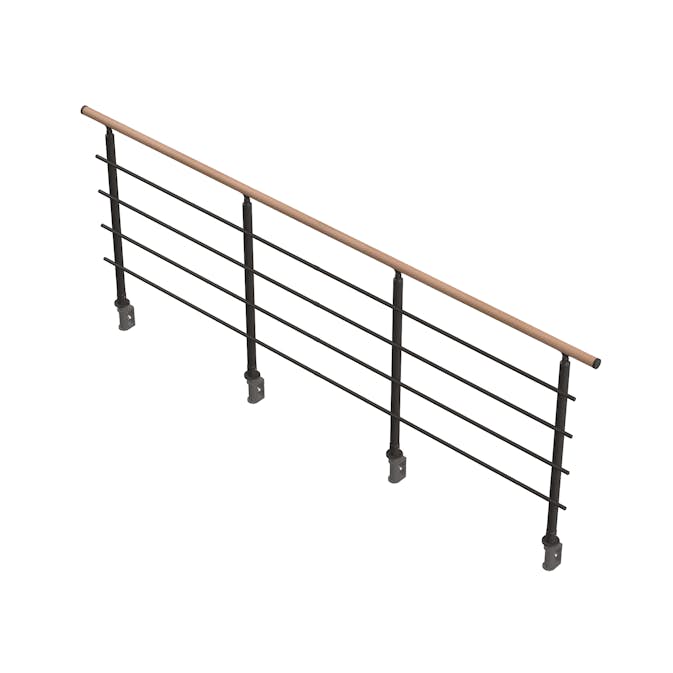 Skyddsräcke Byggera Biax Rakt