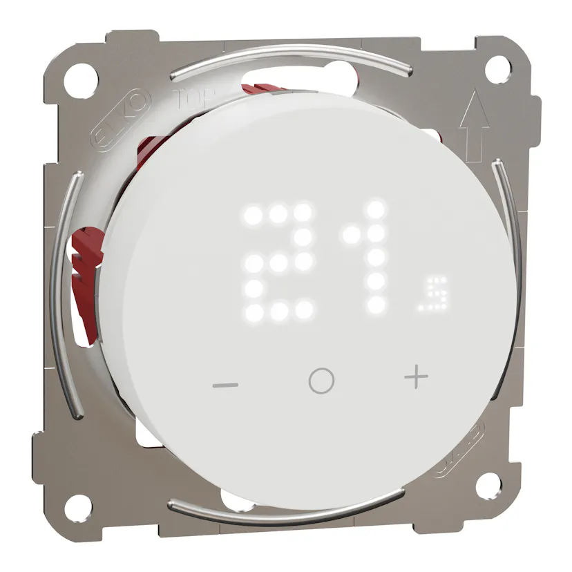 Termostat ELKO One Digital Display Golvv rme Wi Fi Matter Vit EKO50107 Termostat ELKO One Digital Display Golvv rme Wi Fi Matter Vit EKO50107