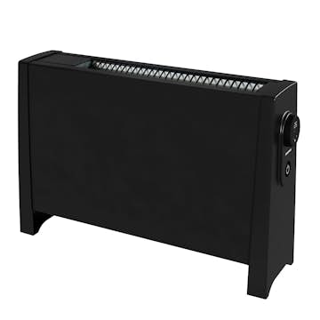 Element Adax Vilje VG1120 WTB Svart Golvradiator Fristående Stål