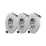 Downlight Designlight QB-30MW Tilt 3-pack