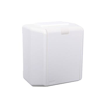 Vägguttag Elko 1-Vägs IP44 RS Renvit