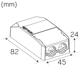 LED-downlight Hide-a-lite Level Quick ISO Svart