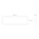 Interiörarmatur SG ARMATUREN Sense Surface 18W 1910Lm 3000K 640x200