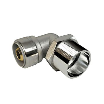 Pushfit LK Systems Vinkel 90° Utvändig Gänga