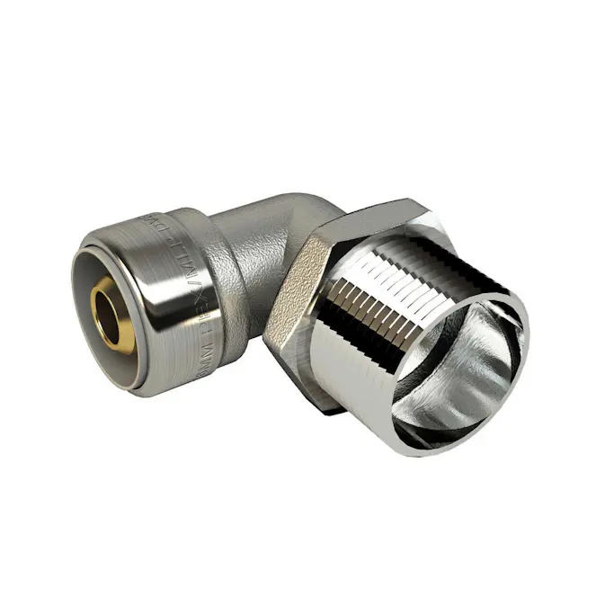 Pushfit LK Systems Vinkel 90° Utvändig Gänga