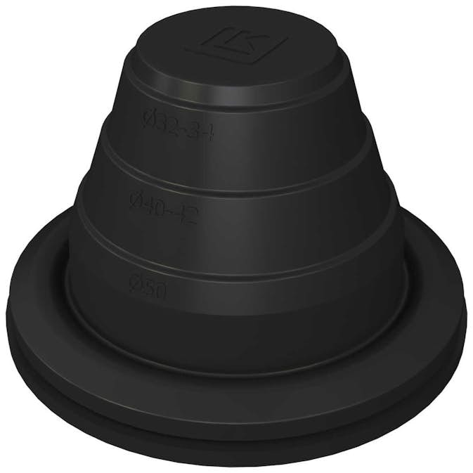 Skåpgenomföring LK Systems Uni 50-32Mm