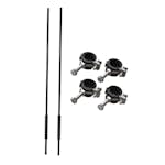 Skåpstativ LK Systems L2 Två Stolpar 4 Rörkl 2 St 300Mm Tomrör