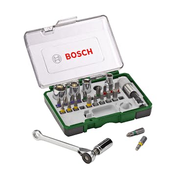 Bits- & Hylsnyckelset Bosch 27 Delar