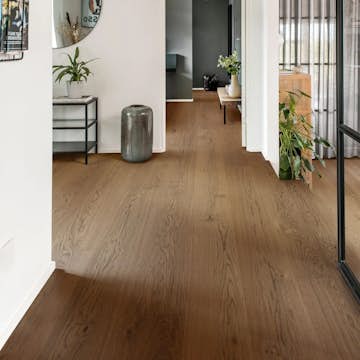 Trägolv Bjelin Härdad Ek Natur Lindby Borstad Mattlack 3.0 XXL 1-Stav