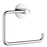 Toalettpappershållare Beslagsboden självhäftande Rund