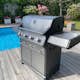 Gasolgrill Bluegaz X1 Premium Classic Rostfritt Stål & Aluminium med Sidobrännare