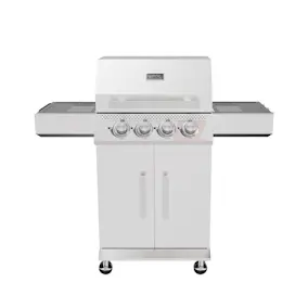 Gasolgrill Bluegaz Z40 Rostfritt Stål 3 Brännare & Sizzle Burner