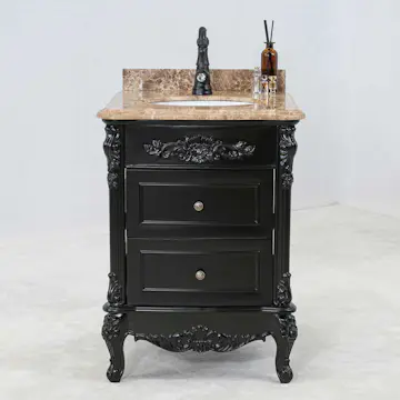 Tvättställsskåp Vesani Ottawa Beige Marmor