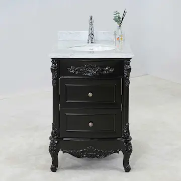 Tvättställsskåp Vesani Ottawa Vit Marmor