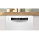 Underbyggd Diskmaskin Bosch SPU4HMW01S Serie 4, Vit, 10 Kuvert, WiFi
