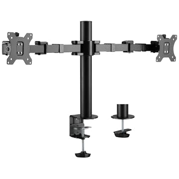 Monitorarm LogiLink Dubbel 17-32 tum 380 mm