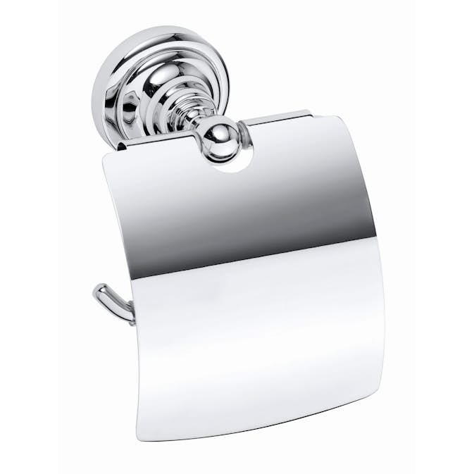 Toalettpappershållare Duschbyggarna Classic med Lock
